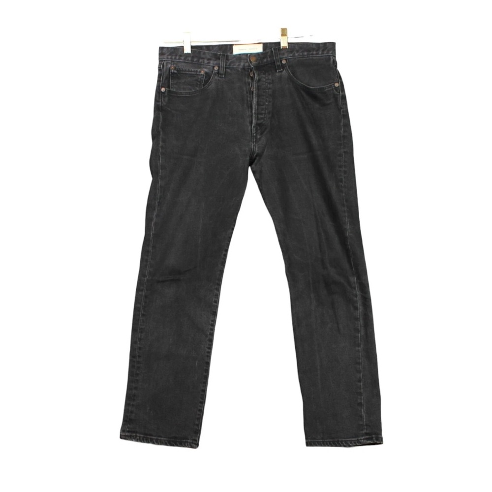 Jeanerica Jeans Black 2 Weeks Straight Leg Womens Tag 31x32 Fit 32x29 Black EUC